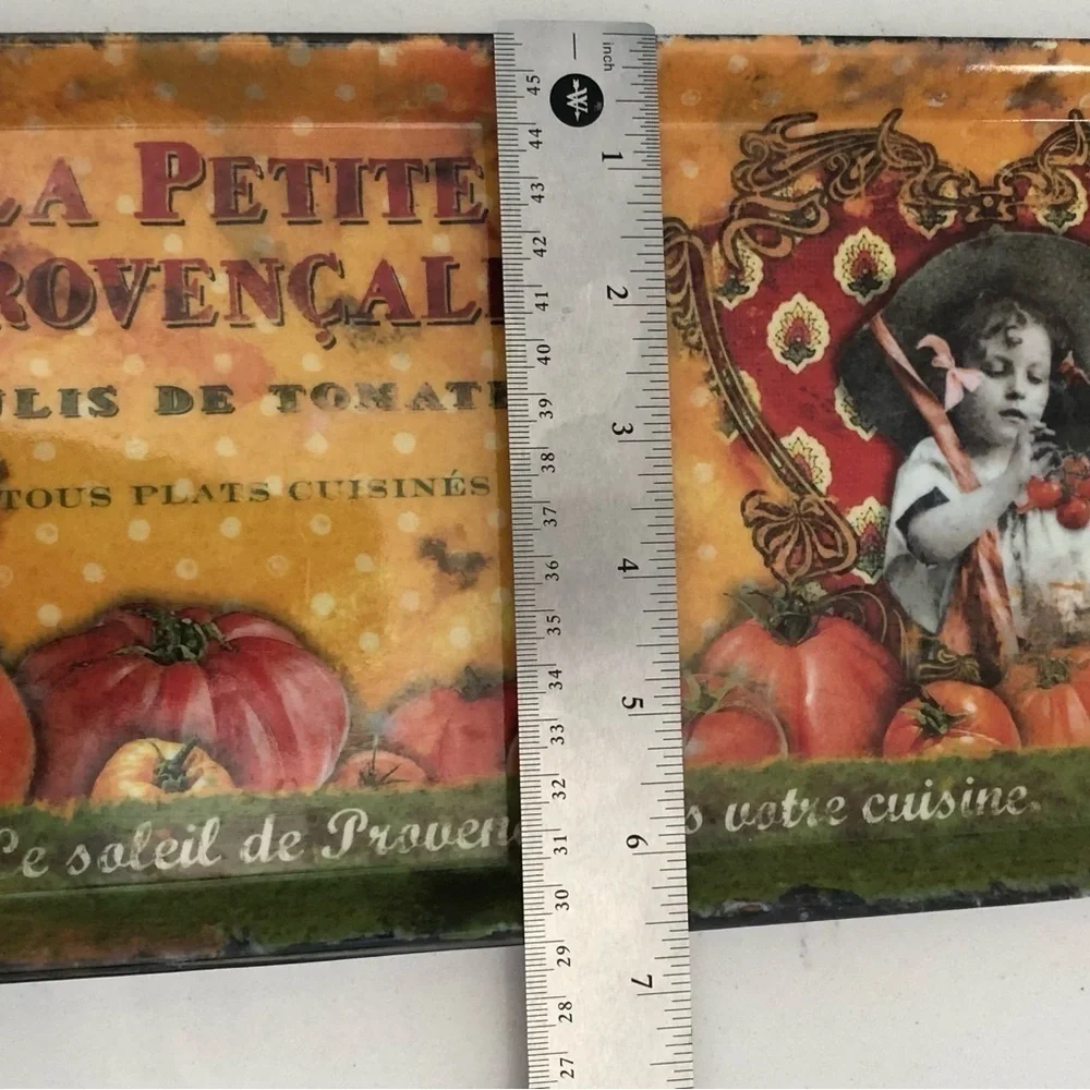 Le Petite Provençal Tomato Crate Label Serving Tray 🍅